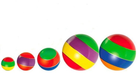 Купить Мячи резиновые (комплект из 5 мячей различного диаметра) в Асине 