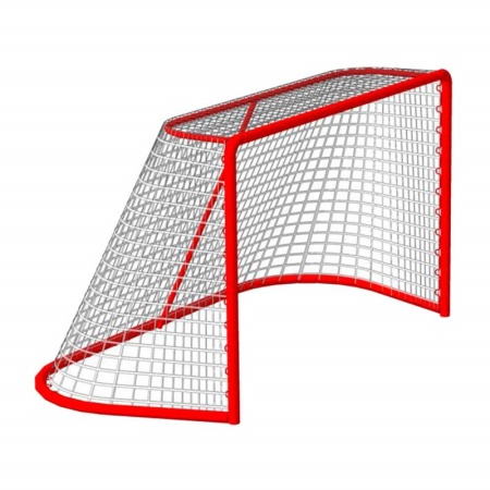 Купить Сетка хоккейная на ворота 1,22мх1,83мх0,5мх1,15м, нить 3,5 мм, узловая в Асине 