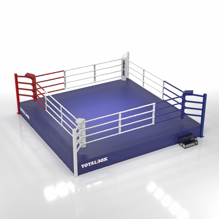 Купить Ринг боксерский Totalbox на помосте 0,5 м, 6х6м, 5х5м в Асине 