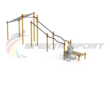 Купить Спортивный комплекс для инвалидов-колясочников WRK-D22_76mm в Асине 