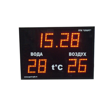 Купить Часы-термометр СТ1.13-2t для бассейна в Асине 