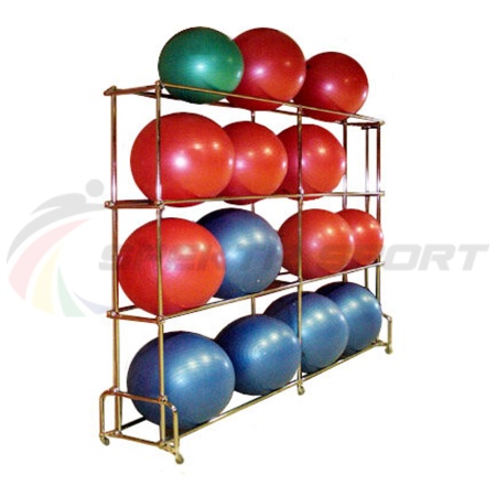Купить Стеллаж для гимнастических мячей 16 шт в Асине 