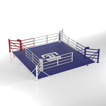 Купить Ринг боксерский напольный Totalbox на упорах 4х4м в Асине 