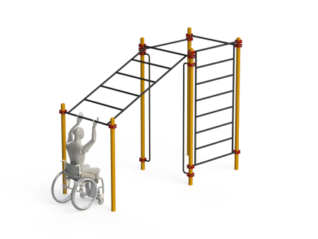 Купить Спортивный комплекс для инвалидов-колясочников WRK-D15_76mm в Асине 
