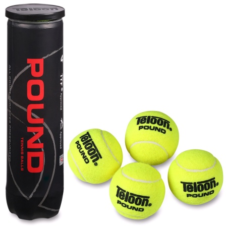 Купить Мяч для большого тенниса Teloon 828Т Р4  (4 шт) в Асине 