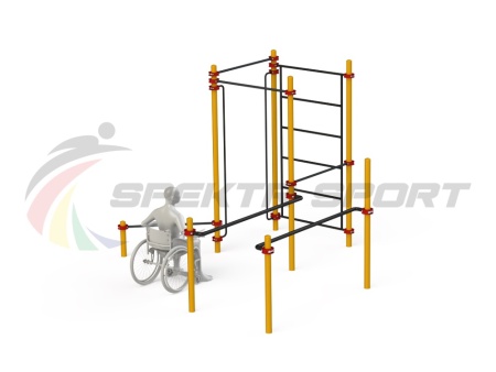 Купить Спортивный комплекс для инвалидов-колясочников WRK-D18_76mm в Асине 