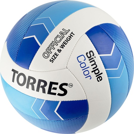 Купить Мяч волейбольный Torres Simple Color любительский р.5 в Асине 